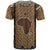 Mali Mud Cloth Leopards Legacy T Shirt Tribal Village - Wonder Print Shop