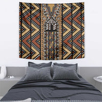 Mali Mud Cloth Leopards Legacy Tapestry Tribal Village - Wonder Print Shop