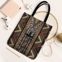 Mali Mud Cloth Leopards Legacy Tote Bag Tribal Village - Wonder Print Shop