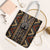 Mali Mud Cloth Leopards Legacy Tote Bag Tribal Village - Wonder Print Shop