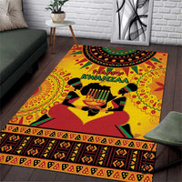 Kwanzaa Holiday Area Rug African Pattern - Wonder Print Shop