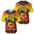 Kwanzaa Holiday Baseball Jersey African Pattern - Wonder Print Shop