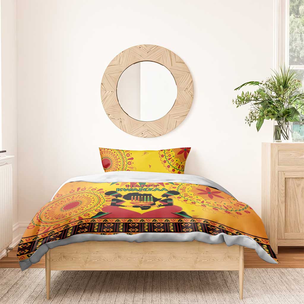 Kwanzaa Holiday Bedding Set African Pattern - Wonder Print Shop