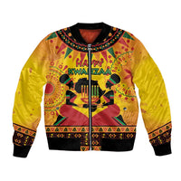 Kwanzaa Holiday Bomber Jacket African Pattern - Wonder Print Shop