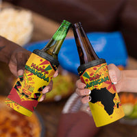 Kwanzaa Holiday 4 in 1 Can Cooler Tumbler African Pattern - Wonder Print Shop