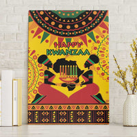 Kwanzaa Holiday Canvas Wall Art African Pattern - Wonder Print Shop
