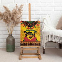 Kwanzaa Holiday Canvas Wall Art African Pattern - Wonder Print Shop