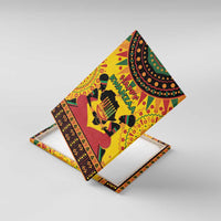 Kwanzaa Holiday Canvas Wall Art African Pattern - Wonder Print Shop