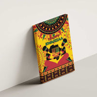 Kwanzaa Holiday Canvas Wall Art African Pattern - Wonder Print Shop