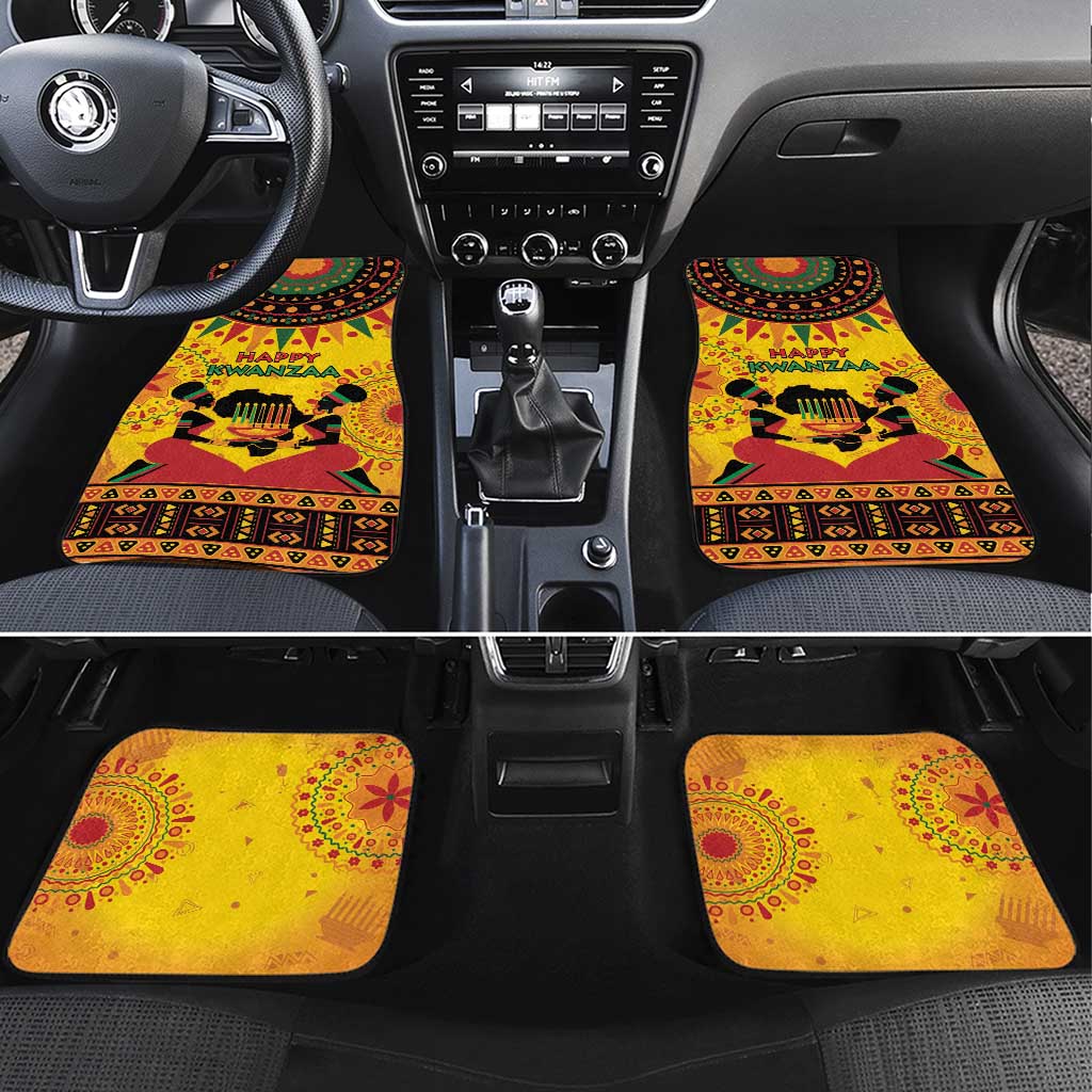 Kwanzaa Holiday Car Mats African Pattern - Wonder Print Shop