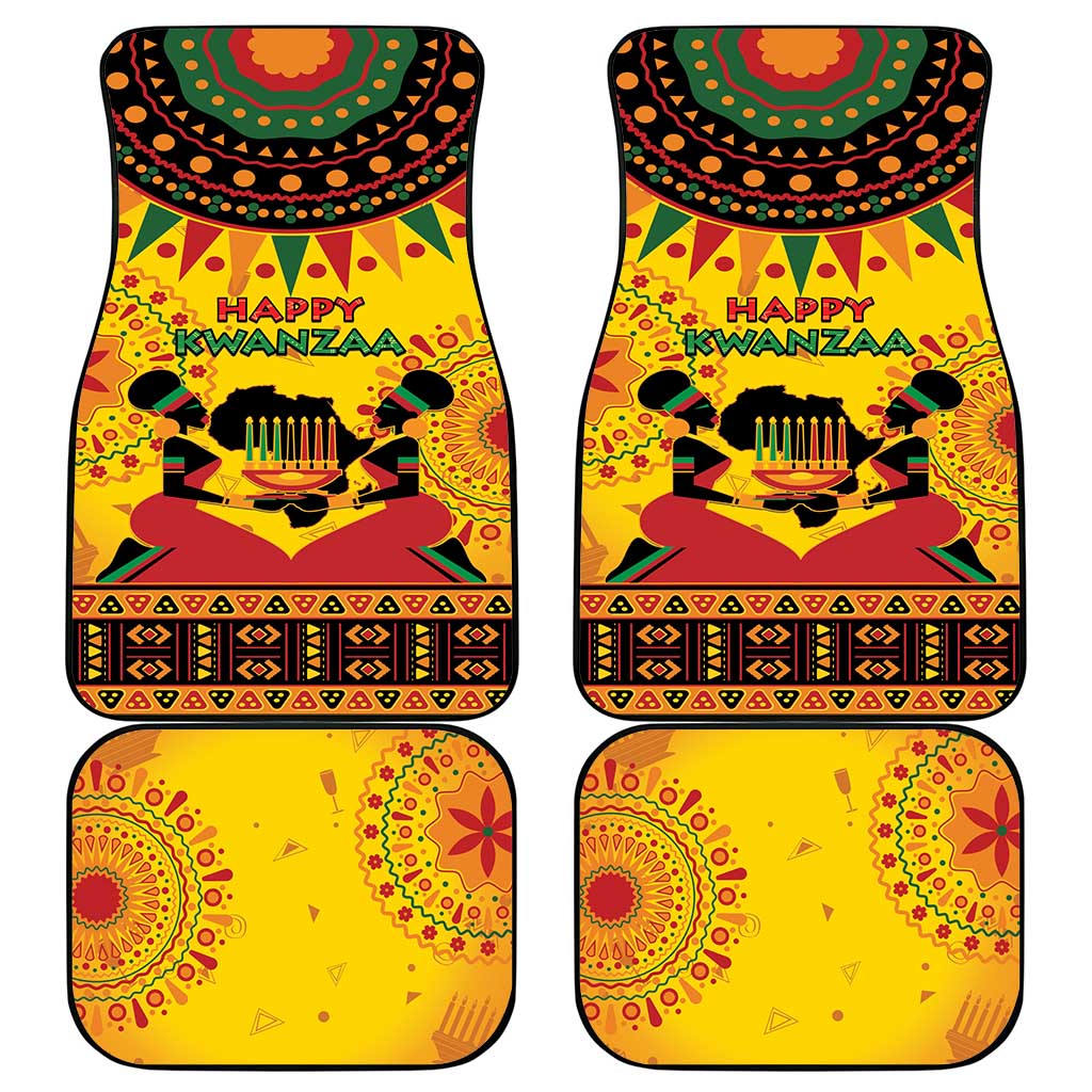 Kwanzaa Holiday Car Mats African Pattern - Wonder Print Shop