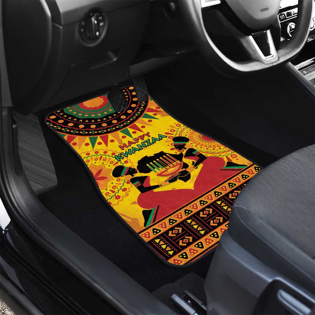 Kwanzaa Holiday Car Mats African Pattern - Wonder Print Shop