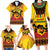Kwanzaa Holiday Family Matching Long Sleeve Bodycon Dress and Hawaiian Shirt African Pattern - Wonder Print Shop