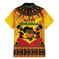 Kwanzaa Holiday Family Matching Mermaid Dress and Hawaiian Shirt African Pattern - Wonder Print Shop