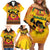 Kwanzaa Holiday Family Matching Off Shoulder Short Dress and Hawaiian Shirt African Pattern - Wonder Print Shop