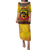 Kwanzaa Holiday Family Matching Puletasi and Hawaiian Shirt African Pattern - Wonder Print Shop