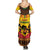 Kwanzaa Holiday Family Matching Summer Maxi Dress and Hawaiian Shirt African Pattern - Wonder Print Shop