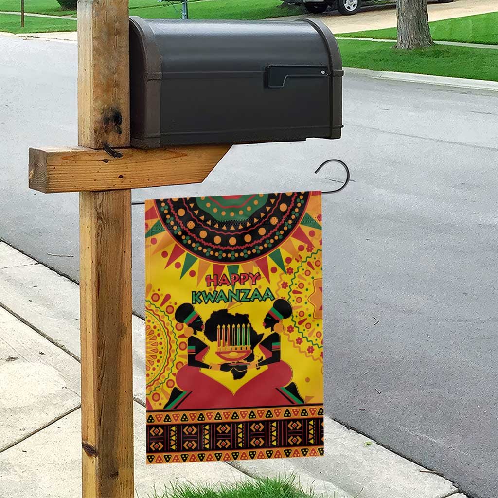 Kwanzaa Holiday Garden Flag African Pattern - Wonder Print Shop