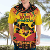Kwanzaa Holiday Hawaiian Shirt African Pattern - Wonder Print Shop