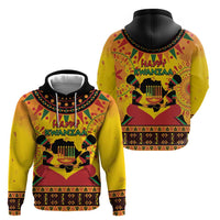 Kwanzaa Holiday Hoodie African Pattern - Wonder Print Shop