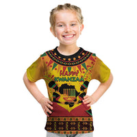 Kwanzaa Holiday Kid T Shirt African Pattern - Wonder Print Shop
