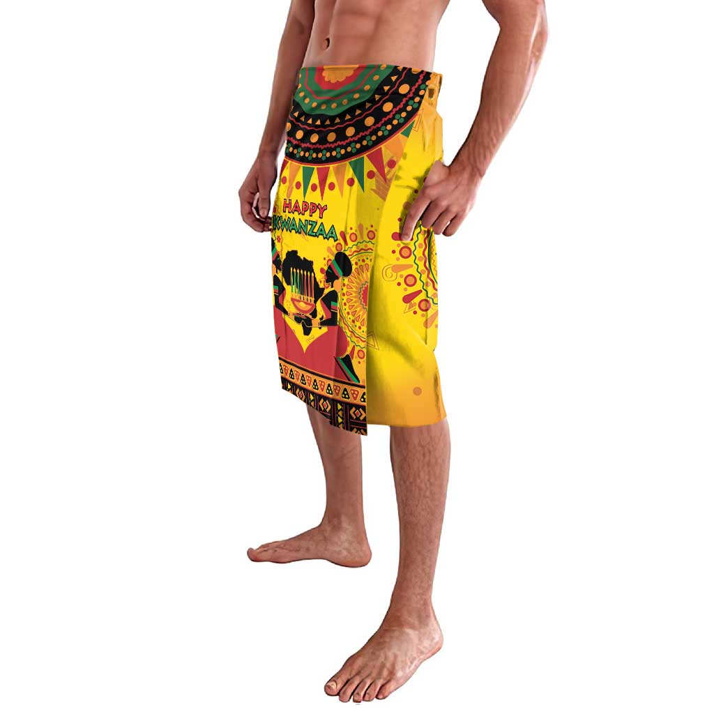 Kwanzaa Holiday Lavalava African Pattern - Wonder Print Shop
