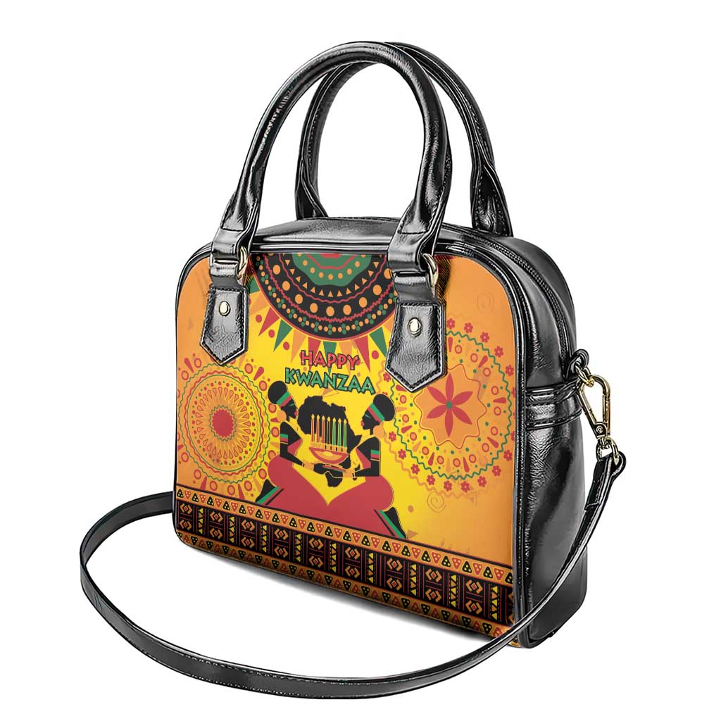 Kwanzaa Holiday Shoulder Handbag African Pattern