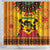 Kwanzaa Holiday Shower Curtain African Pattern