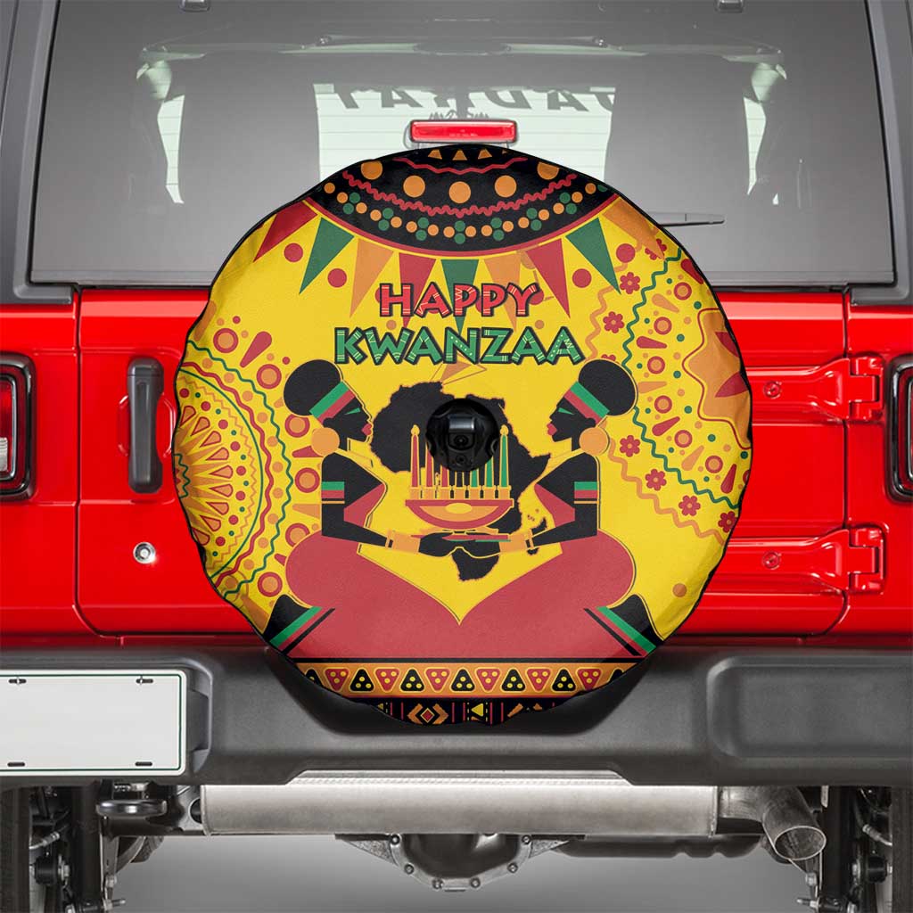 Kwanzaa Holiday Spare Tire Cover African Pattern - Wonder Print Shop