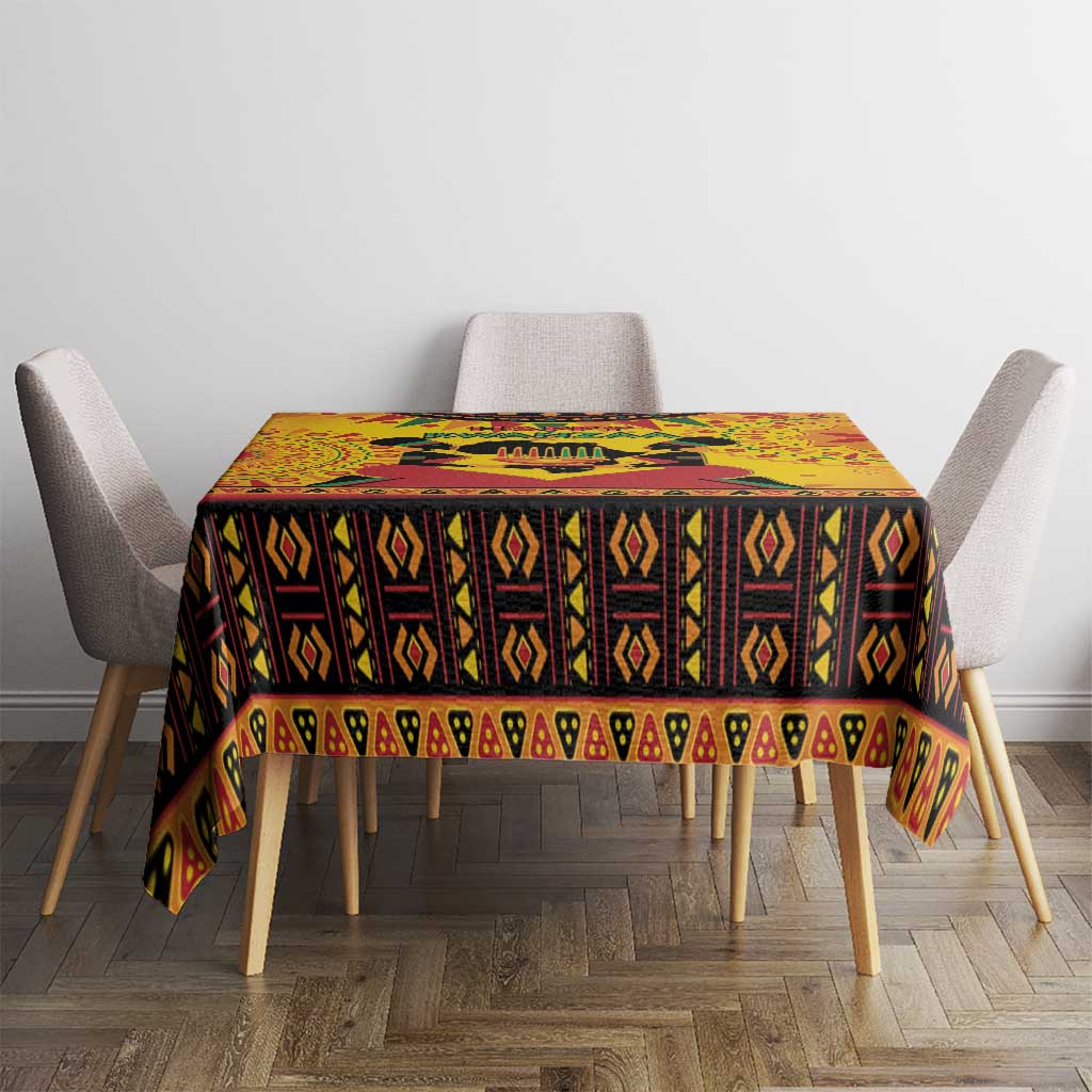 Kwanzaa Holiday Tablecloth African Pattern - Wonder Print Shop
