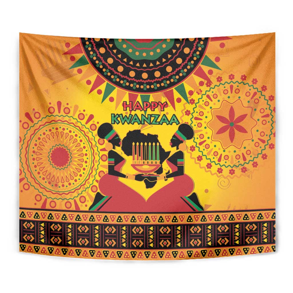 Kwanzaa Holiday Tapestry African Pattern - Wonder Print Shop