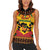 Kwanzaa Holiday Women Sleeveless Polo Shirt African Pattern - Wonder Print Shop