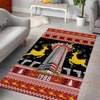 Personalized Nakatomi Plaza Area Rug Christmas Party 1988 - Wonder Print Shop