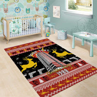 Personalized Nakatomi Plaza Area Rug Christmas Party 1988 - Wonder Print Shop