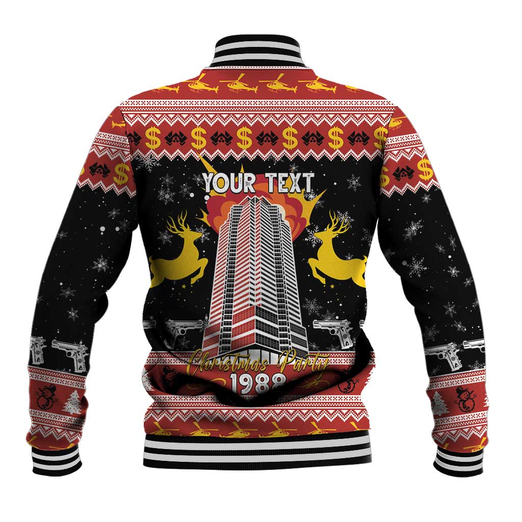 Personalized Nakatomi Plaza Baseball Jacket Christmas Party 1988 - Wonder Print Shop