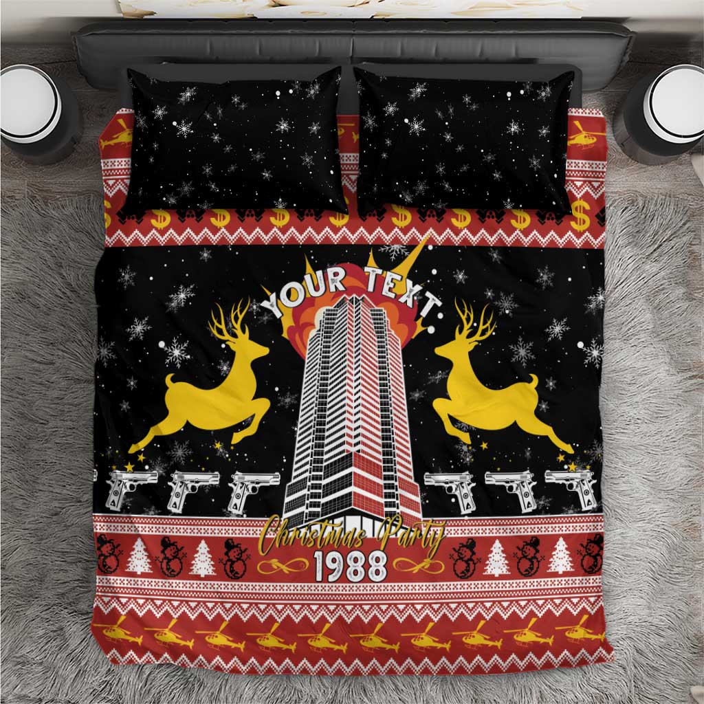 Personalized Nakatomi Plaza Bedding Set Christmas Party 1988 - Wonder Print Shop