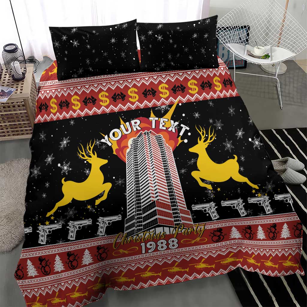 Personalized Nakatomi Plaza Bedding Set Christmas Party 1988 - Wonder Print Shop