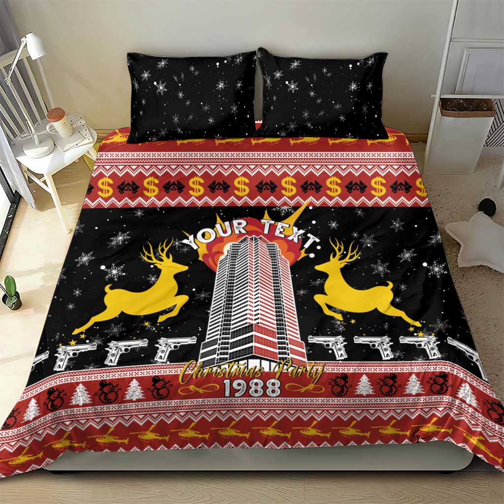 Personalized Nakatomi Plaza Bedding Set Christmas Party 1988 - Wonder Print Shop