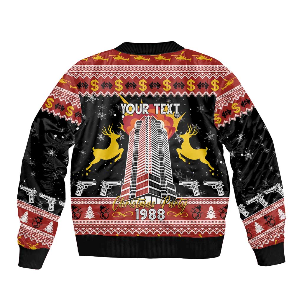 Personalized Nakatomi Plaza Bomber Jacket Christmas Party 1988 - Wonder Print Shop