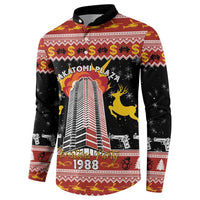 Personalized Nakatomi Plaza Button Sweatshirt Christmas Party 1988 - Wonder Print Shop