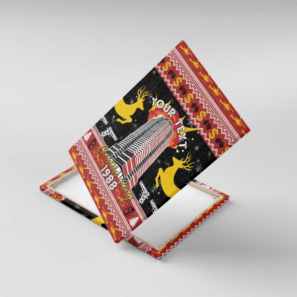 Personalized Nakatomi Plaza Canvas Wall Art Christmas Party 1988 - Wonder Print Shop