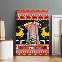 Personalized Nakatomi Plaza Canvas Wall Art Christmas Party 1988 - Wonder Print Shop