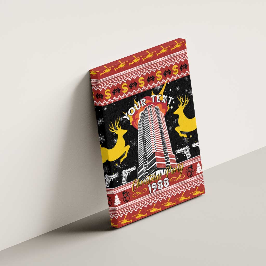 Personalized Nakatomi Plaza Canvas Wall Art Christmas Party 1988 - Wonder Print Shop