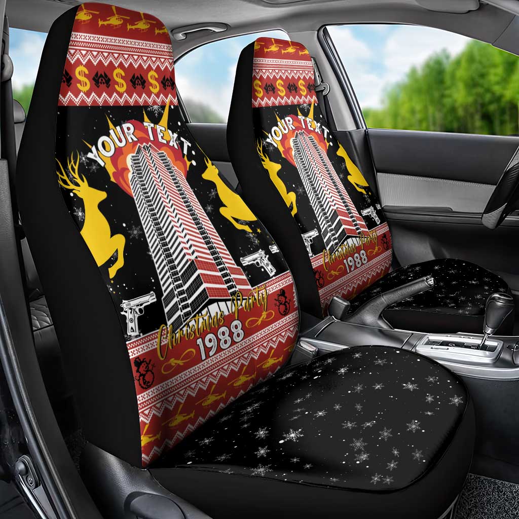Personalized Nakatomi Plaza Car Seat Cover Christmas Party 1988 - Wonder Print Shop