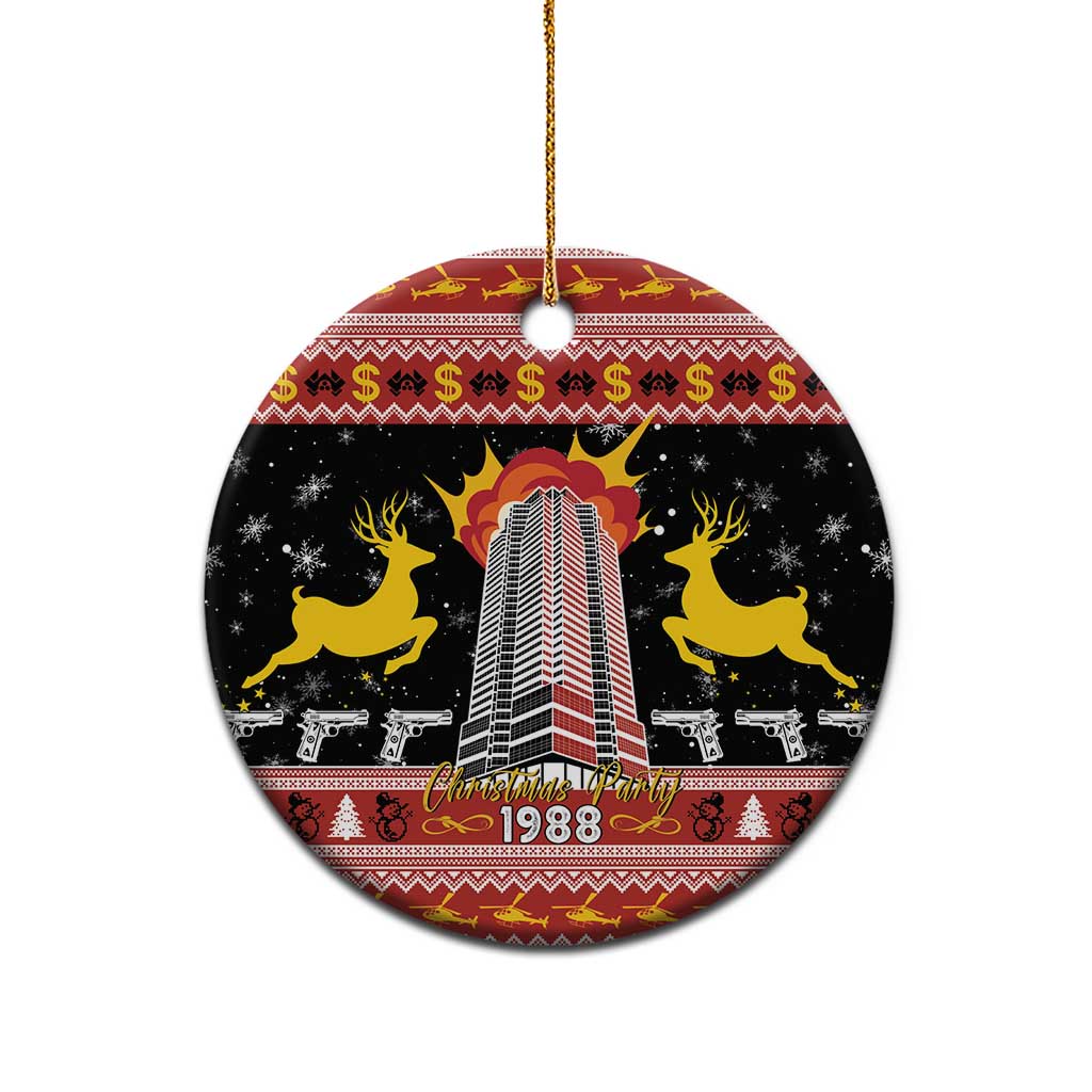 Nakatomi Plaza Ceramic Ornament Christmas Party 1988 - Wonder Print Shop