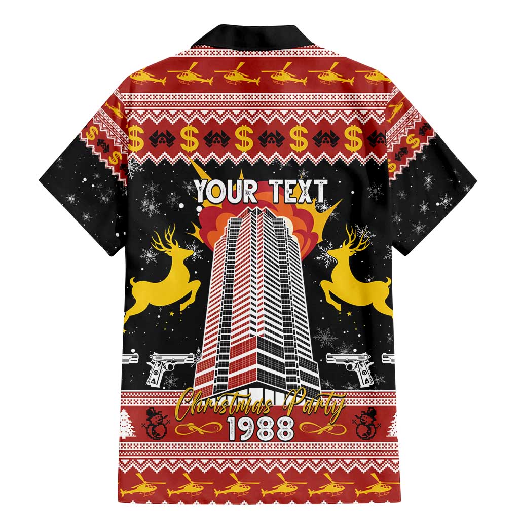 Personalized Nakatomi Plaza Family Matching Mermaid Dress and Hawaiian Shirt Christmas Party 1988 - Wonder Print Shop