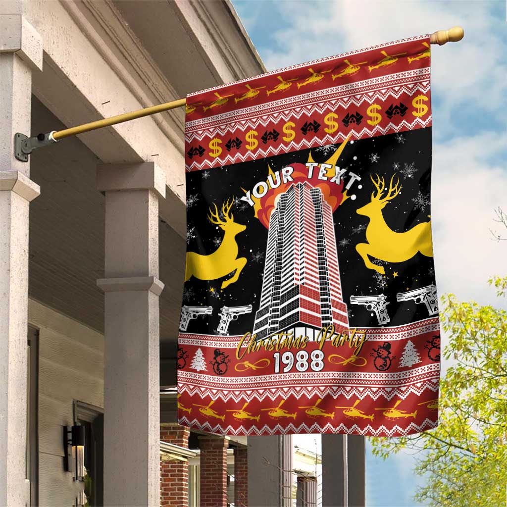 Personalized Nakatomi Plaza Garden Flag Christmas Party 1988 - Wonder Print Shop