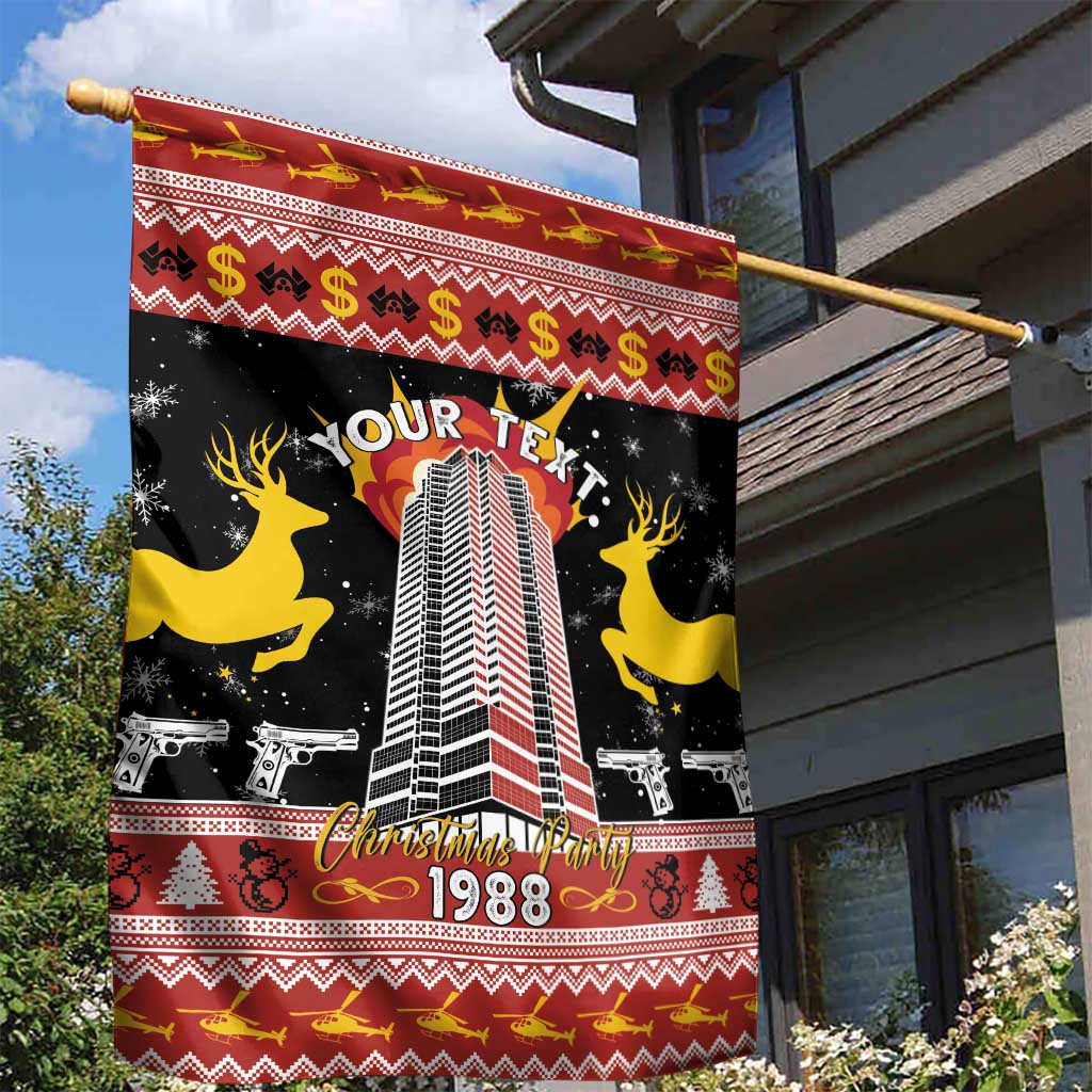 Personalized Nakatomi Plaza Garden Flag Christmas Party 1988 - Wonder Print Shop