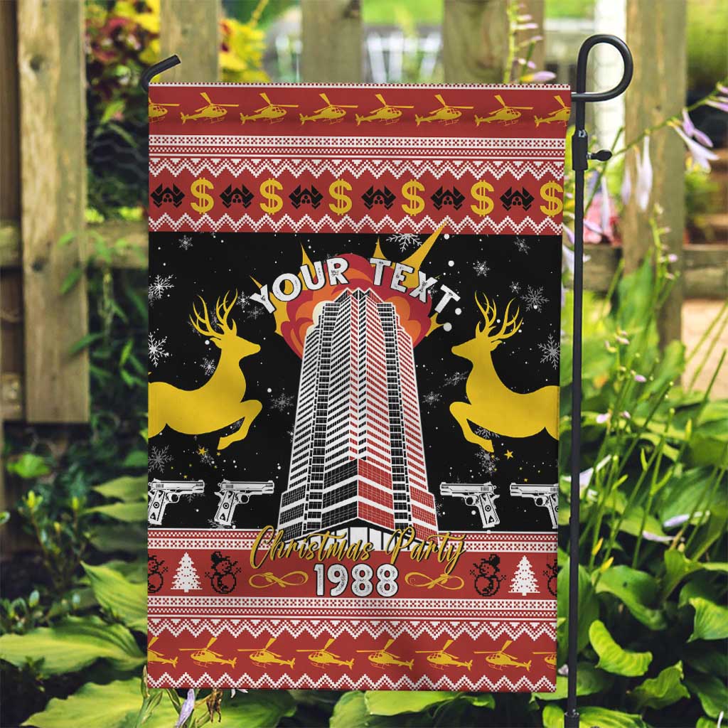 Personalized Nakatomi Plaza Garden Flag Christmas Party 1988 - Wonder Print Shop
