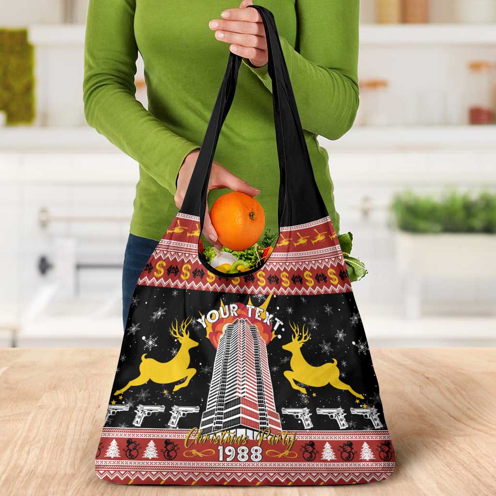 Personalized Nakatomi Plaza Grocery Bag Christmas Party 1988